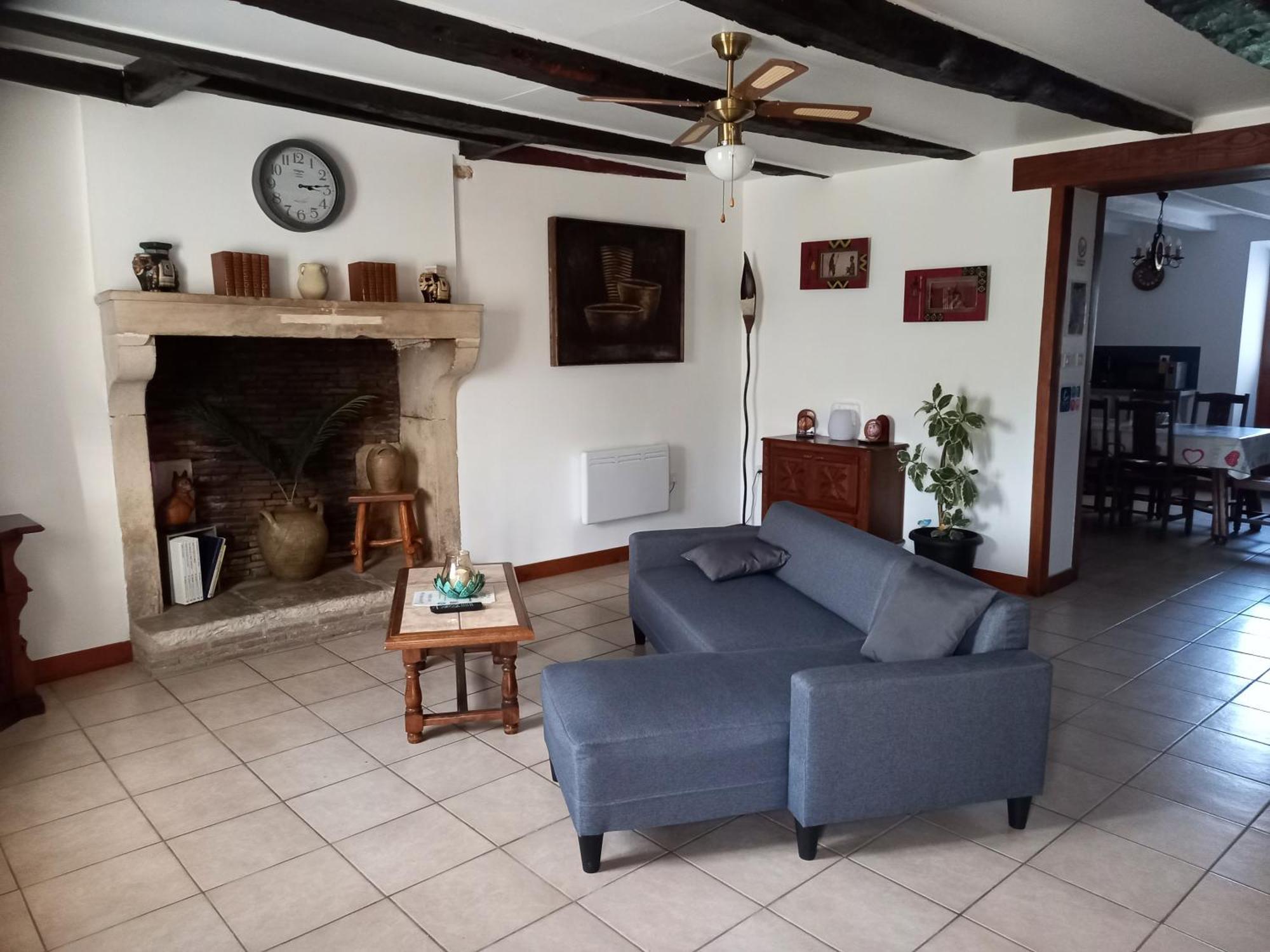 Le Papillon Villa Savigne Bagian luar foto